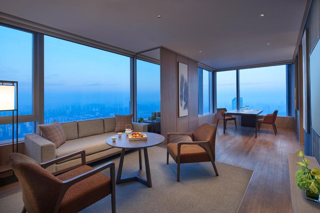 Hotel Grand Hyatt Hefei Esterno foto