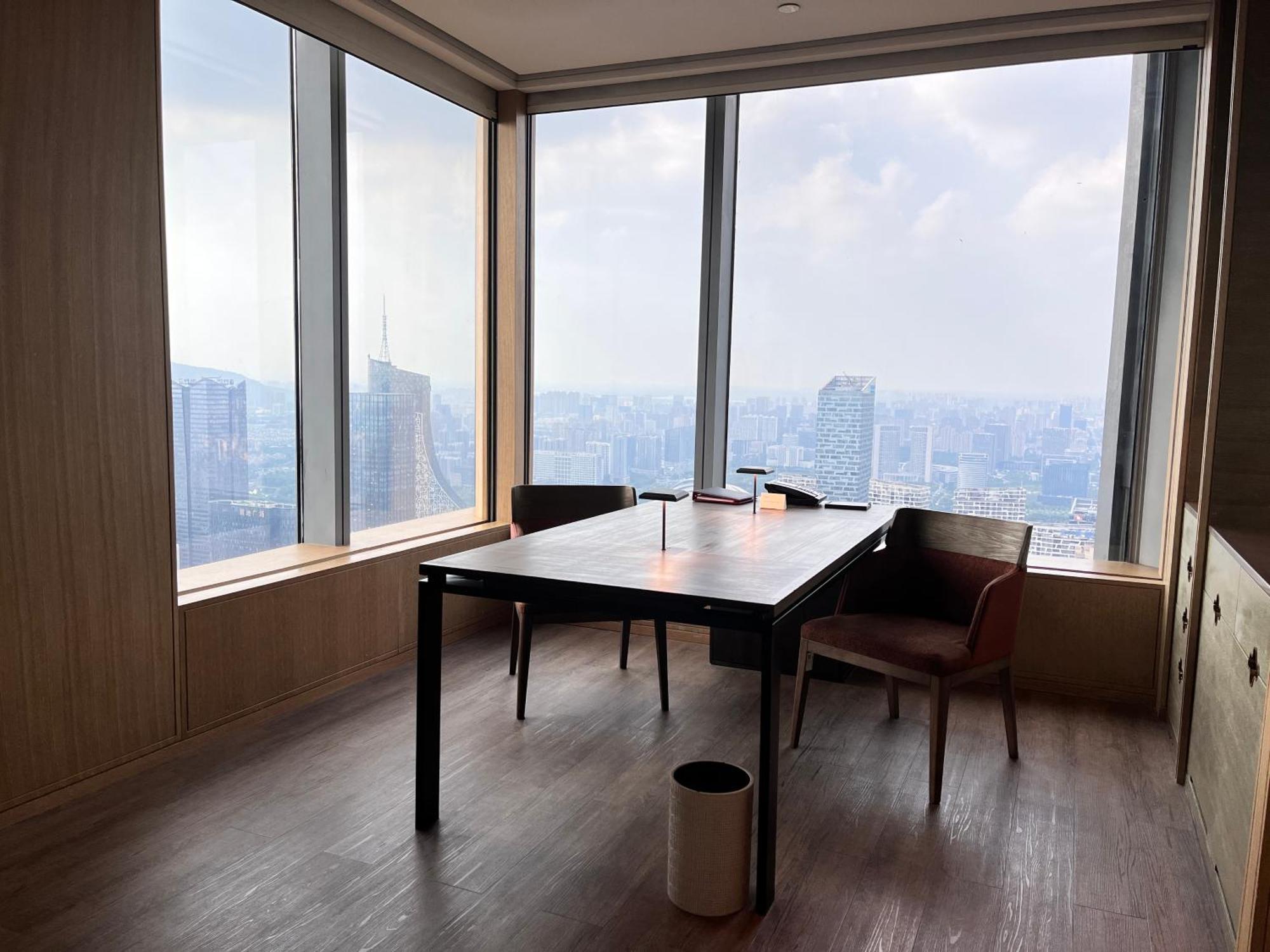 Hotel Grand Hyatt Hefei Esterno foto