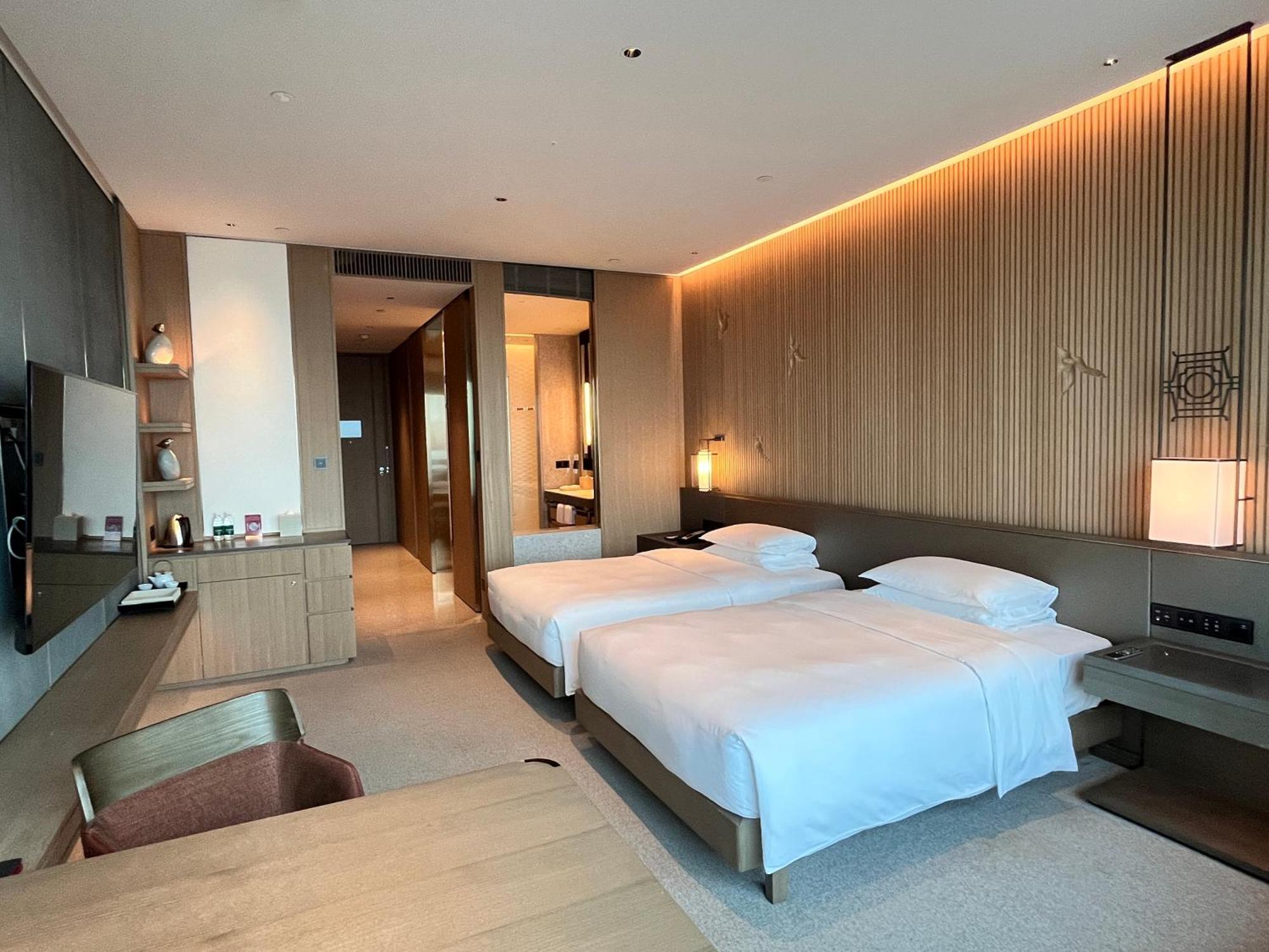 Hotel Grand Hyatt Hefei Esterno foto